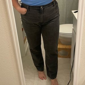 Abercrombie & Fitch High Rise 90’s Straight Jeans